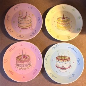 Avon Celebration Cake Plates